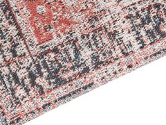 Beliani Bavlněný koberec 200 x 300 cm červený/béžový ATTERA