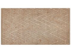 Beliani Jutový koberec 80 x 150 cm béžový DADAY