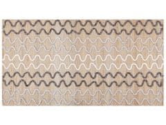 Beliani Jutový koberec 80 x 150 cm béžový SOGUT