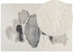 Beliani Koberec Shaggy 200 x 300 cm bílý/šedý MASIS