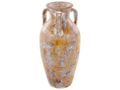 Beliani Terakotová dekorativní váza 50 cm vícebarevná FERAJ