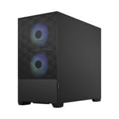 Fractal Design Pop Mini Air RGB Black TG Clear Tint/Micro Tower/Transpar./Černá