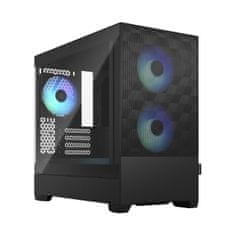 Fractal Design Pop Mini Air RGB Black TG Clear Tint/Micro Tower/Transpar./Černá