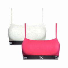 Calvin Klein Dámská sportovní podprsenka 2Pack Velikost: S QF7215E-BNQ