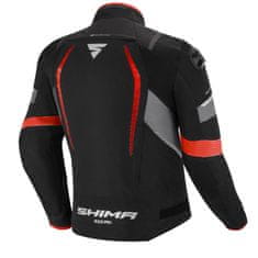 Shima Bunda na motorku Solid Pro černo-šedo-červená Velikost: 2XL