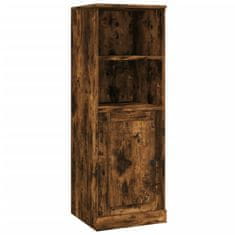 Greatstore Skříň highboard kouřový dub 36 x 35,5 x 103,5 kompozitní dřevo