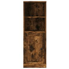 Greatstore Skříň highboard kouřový dub 36 x 35,5 x 103,5 kompozitní dřevo