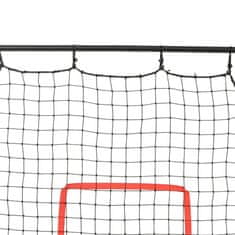 Vidaxl Rebounder softballová odrazová stěna 88 x 79 x 137 cm ocel