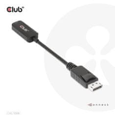 Club 3D Adaptér aktivní DisplayPort 1.4 na HDMI 4K 120Hz/8K 60Hz HDR (M/F), černá (CAC-1088) - zánovní