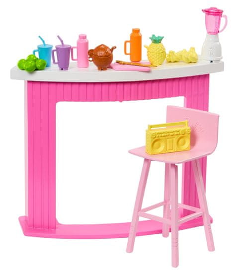 Mattel Barbie Sada doplňků - Smoothie bar HPT51