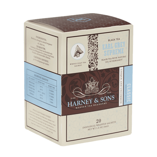 Harney & Sons Čaj Earl Grey Supreme 20 ks