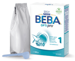 BEBA OPTIPRO 1 počáteční kojenecké mléko, 6x500 g