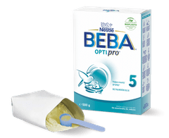 BEBA OPTIPRO 5 batolecí mléko, 6x500 g