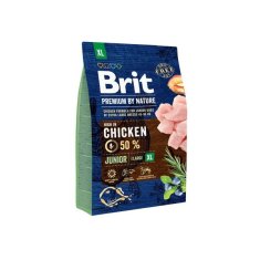 Brit Premium By Nature Junior Extra Large Chicken granule pro mladé psy velkých plemen s kuřecím masem 3kg