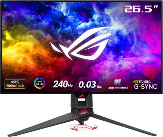 ASUS ROG PG27AQDM - OLED monitor 26,5" (90LM08Q0-B01A70)