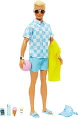 Mattel Barbie Ken na pláži HPL74