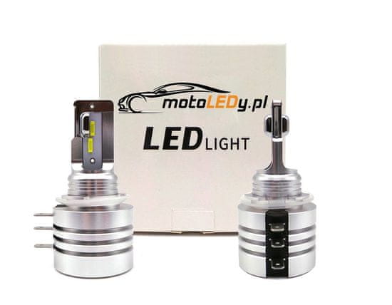 motoLEDy H15 LED žárovky 12V-24V CANBUS CSP bez polarity 2 ks