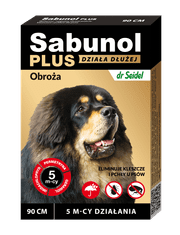 Sabunol Plus Obojek Proti Blechám A Klíšťatům Pro Psy 90cm