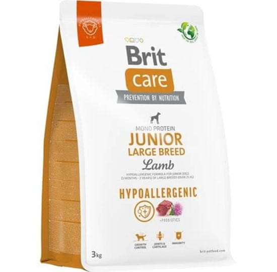 Brit Care Hypoalergenní Junior Large Breed Lamb 3kg