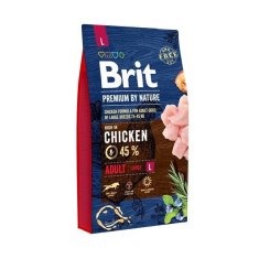 Brit Premium By Nature Adult Large Chicken granule pro dospělé psy velkých plemen s kuřecím masem 8kg