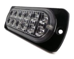 motoLEDy Zadní světlo 12 LED silné barvy 12V-24V malé Červená