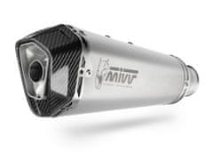 MIVV Výfuk kompletní 2x1 MIVV DELTA RACE K.044.LDRX Stainless Steel / Carbon cap K.044.LDRX