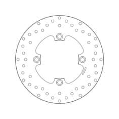 Brembo Brzdový kotouč BREMBO Oro Fix - 68B40797 68B40797