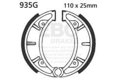 EBC Sada brzdových čelistí EBC 935G drážkovaný 935G