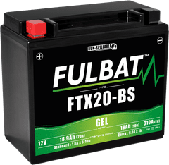 Fulbat Gelová baterie FULBAT FTX20-BS GEL 550993