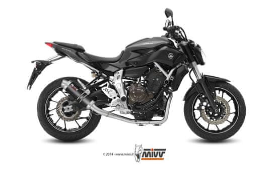 MIVV Kompletní výfukový systém MIVV GP - Yamaha MT-07 Y.045.L2S