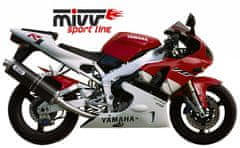 MIVV Oval Classic Slip-On Carbon Yamaha R1 Y.001.L3