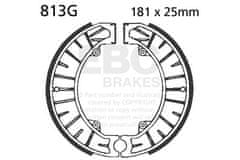EBC Sada brzdových čelistí EBC 813G drážkovaný 813G