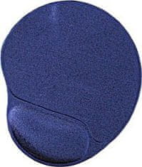 Gembird Gel mouse pad with wrist support, blue