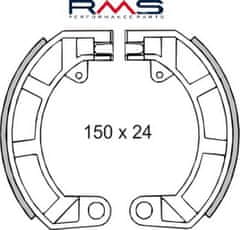 RMS Brzdové čelisti RMS 225120180 225120180
