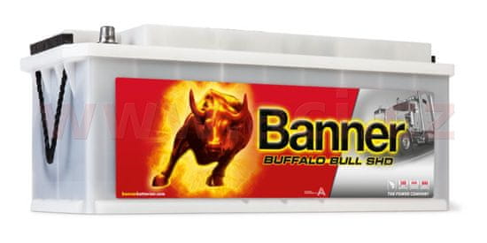 Banner 170Ah baterie, 1000A, levá BANNER Buffalo Bull SHD 514x218x210 SHD67033