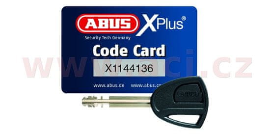 Abus zámek na kotoučovou brzdu Granit Sledg Grip (tloušťka třmenu 13 mm), ABUS (červený) 4003318475030