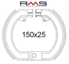 RMS Brzdové čelisti RMS 225120520 225120520