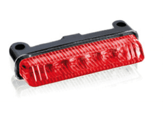 PUIG Zadní brzdové světlo PUIG TT (75 x 15 mm) 4602R červené sklíčko 4602R