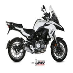 MIVV Delta Race tlumič výfuku nerezová ocel/karbonová koncovka Benelli TRK 502 E.003.LDRX