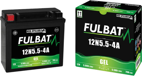 Fulbat Gelová baterie FULBAT 12N5.5-4A GEL 550981