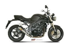 MIVV X-CONE Stainless Slip-On Triumph Speed Triple 1050 T.008.LC3