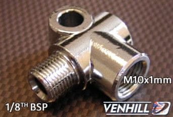 Venhill L-Connector Venhill POWERHOSEPLUS 776/2 female M 10X1 90 DEG - 1/8th BSP 776/2