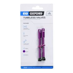 Oxford ventilek pro bezdušové aplikace, OXFORD (fialová, vč. čepičky, slitina hliníku, délka 60 mm) VP160PU