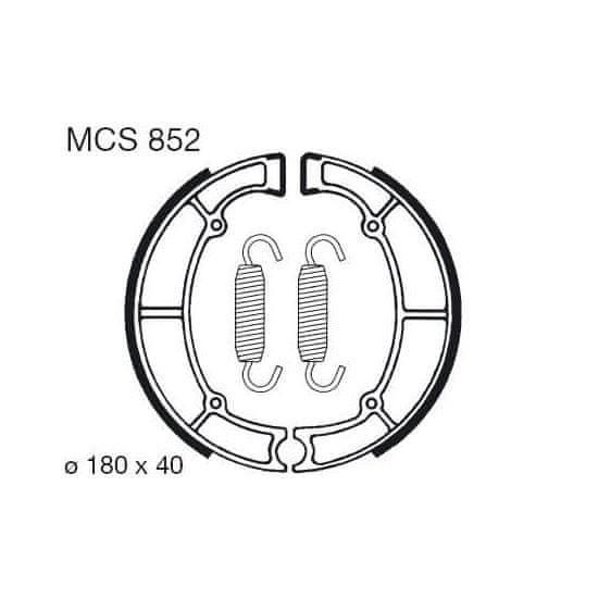 Lucas Brzdové čelisti LUCAS MCS 852 MCS 852