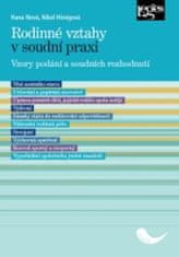 Hana Nová: Rodinné vztahy v soudní praxi - Vzory podání a soudních rozhodnutí