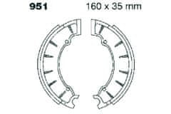 EBC Sada brzdových čelistí EBC 951 951
