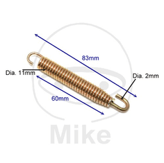 JMP Pružina výfuku JMP 83mm 4 kusů 2H618603