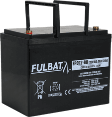 Fulbat Baterie AGM FULBAT FPC12-80 (T6) 590511