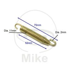 JMP Pružina výfuku JMP 75mm 4 kusů 2H225643