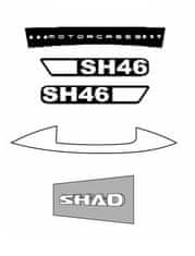 SHAD Samolepky SHAD D1B461ETR pro SH46 D1B461ETR